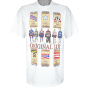 NHL - Original Six Team T-Shirt 1990s X-Large Vintage Retro Hockey
