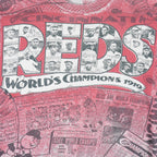 MLB - Cincinnati Reds World Champions T-Shirt 1990s Large Vintage Retro Baseball