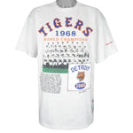 MLB (Long Gone) - Detroit Tigers World Series Champions T-Shirt 1993 X-Large