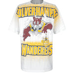 Vintage (Nutmeg) - Wolverhampton Wanderers FC Breakout T-Shirt 1990s X-Large
