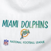 NFL (Pro Line) - Miami Dolphins Embroidered Sweatshirt 1990s Medium Vintage Retro Football