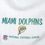 NFL (Pro Line) - Miami Dolphins Embroidered Sweatshirt 1990s Medium Vintage Retro Football