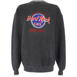 Vintage (Hard Rock) - Washington D.C Embroidered Crew Neck Sweatshirt 1990s Large Vintage Retro
