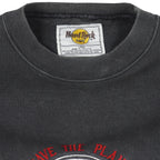 Vintage (Hard Rock) - Washington D.C Embroidered Crew Neck Sweatshirt 1990s Large Vintage Retro