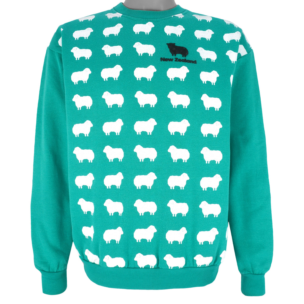 Vintage - New Zealand Black Sheep Crew Neck Sweatshirt 1990s X-Large Vintage Retro