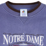 NCAA - Notre Dame Fighting Irish Knute Rockne Sweatshirt 1990s Large Vintage Retro College Football