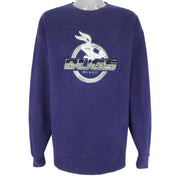 Looney Tunes (WB) - Bugs Bunny Embroidered Sweatshirt 1990s XX-Large Vintage Retro