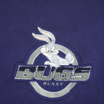 Looney Tunes (WB) - Bugs Bunny Embroidered Sweatshirt 1990s XX-Large Vintage Retro