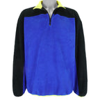 Nautica - Competition Embroidered Fleece Sweatshirt 1990s Large Vintage Retro