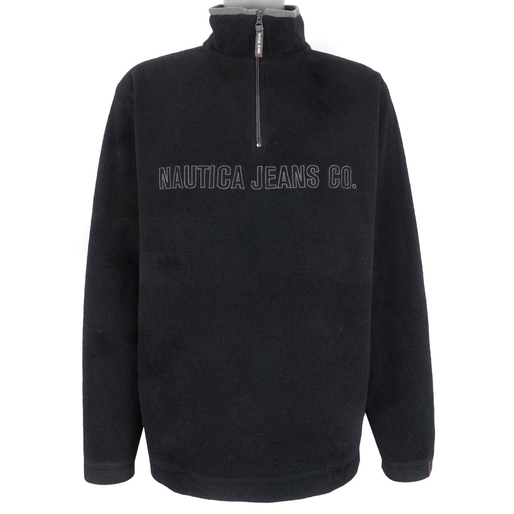 Nautica - Jeans Co. Fleece Sweatshirt 1990s X-Large Vintage Retro