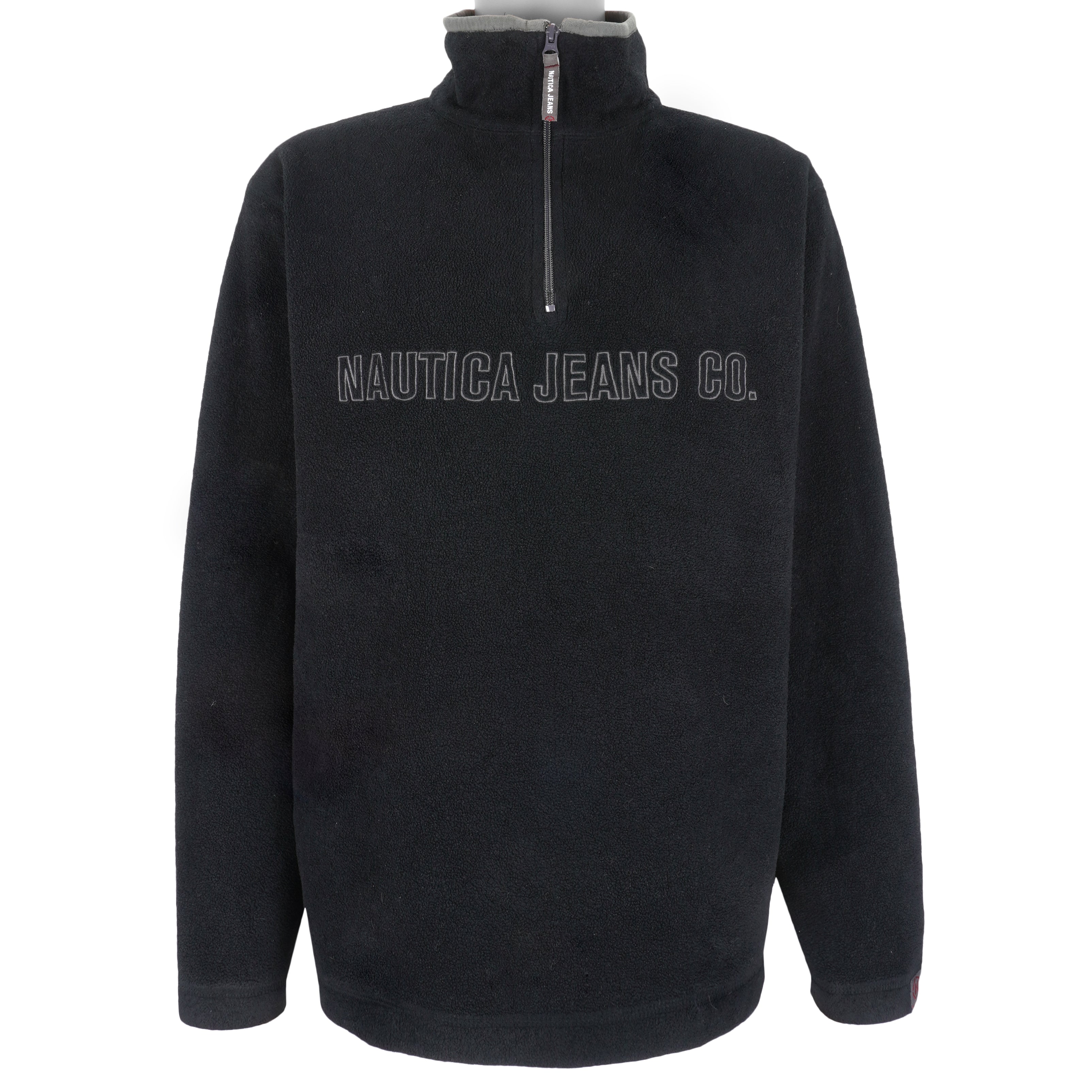 Nautica - Jeans Co. Fleece Sweatshirt 1990s X-Large Vintage Retro