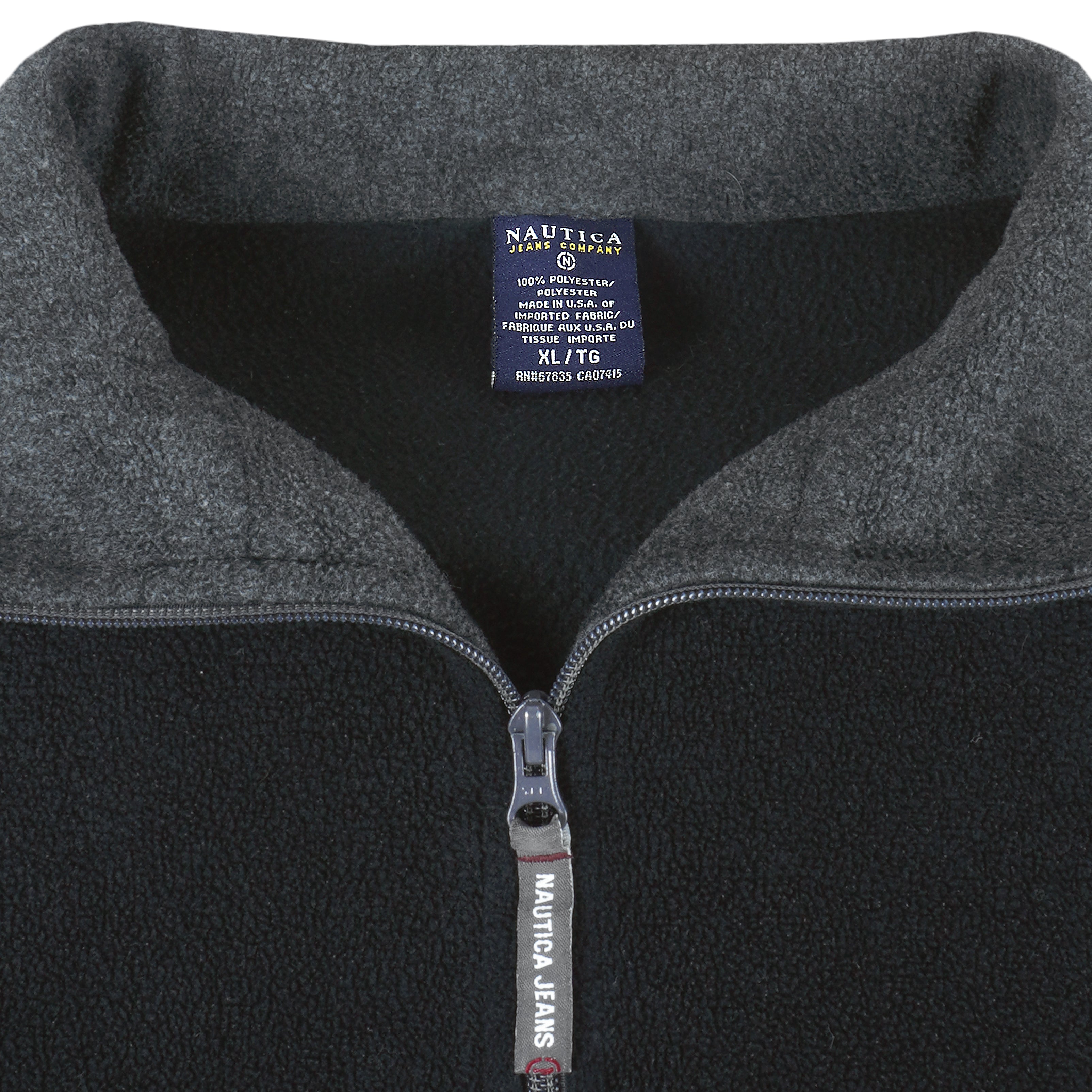 Nautica - Jeans Co. Fleece Sweatshirt 1990s X-Large Vintage Retro