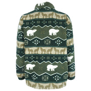 Vintage (John Weitz) - Animals Fleece Sweatshirt 1990s X-Large Vintage Retro