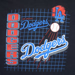 MLB (Logo 7) - Los Angeles Dodgers Big Logo T-Shirt 1990s x-Large Vintage Retro Baseball
