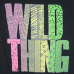 Vintage (Variety) - Black Wild Thing T-Shirt Large Vintage Retro