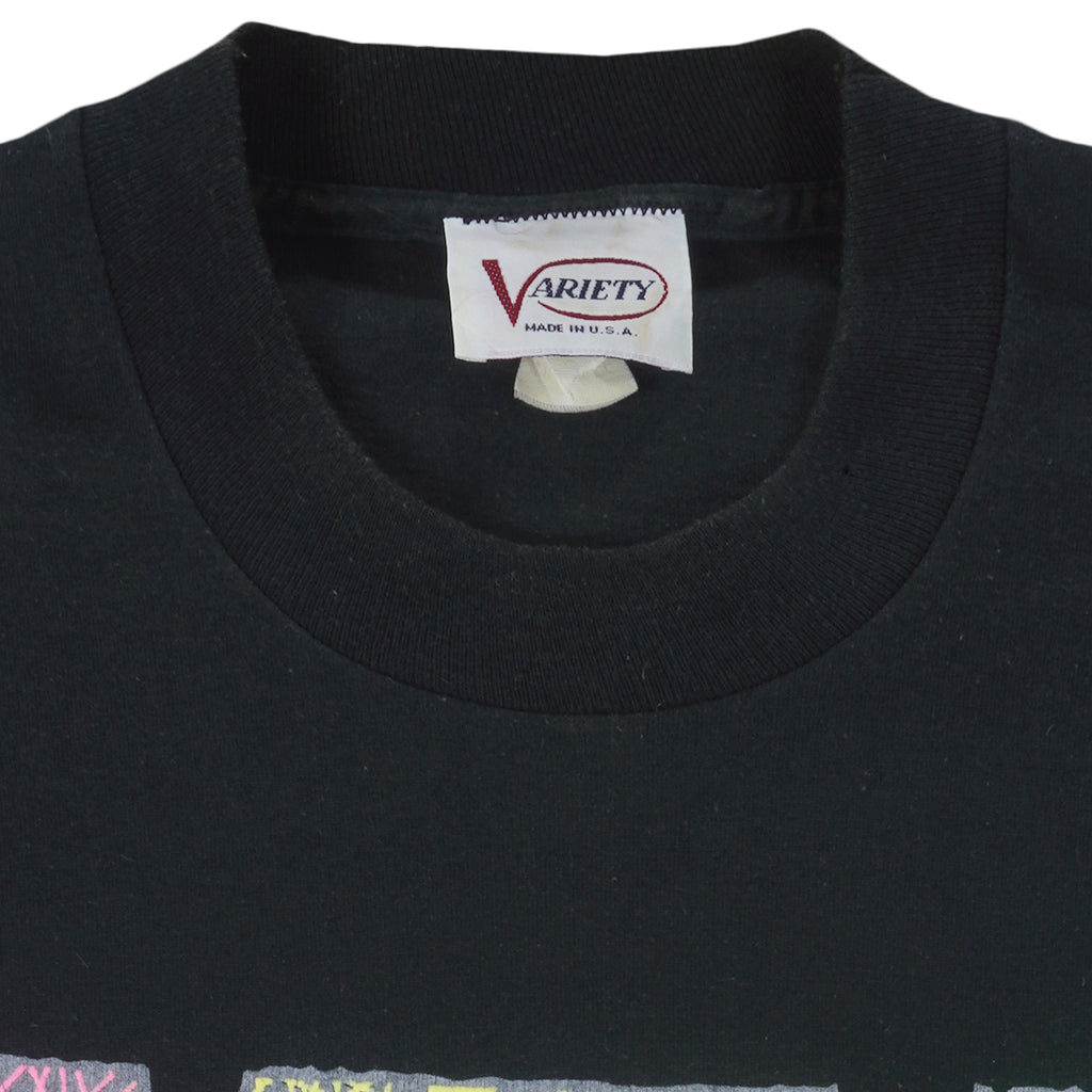 Vintage (Variety) - Black Wild Thing T-Shirt Large Vintage Retro