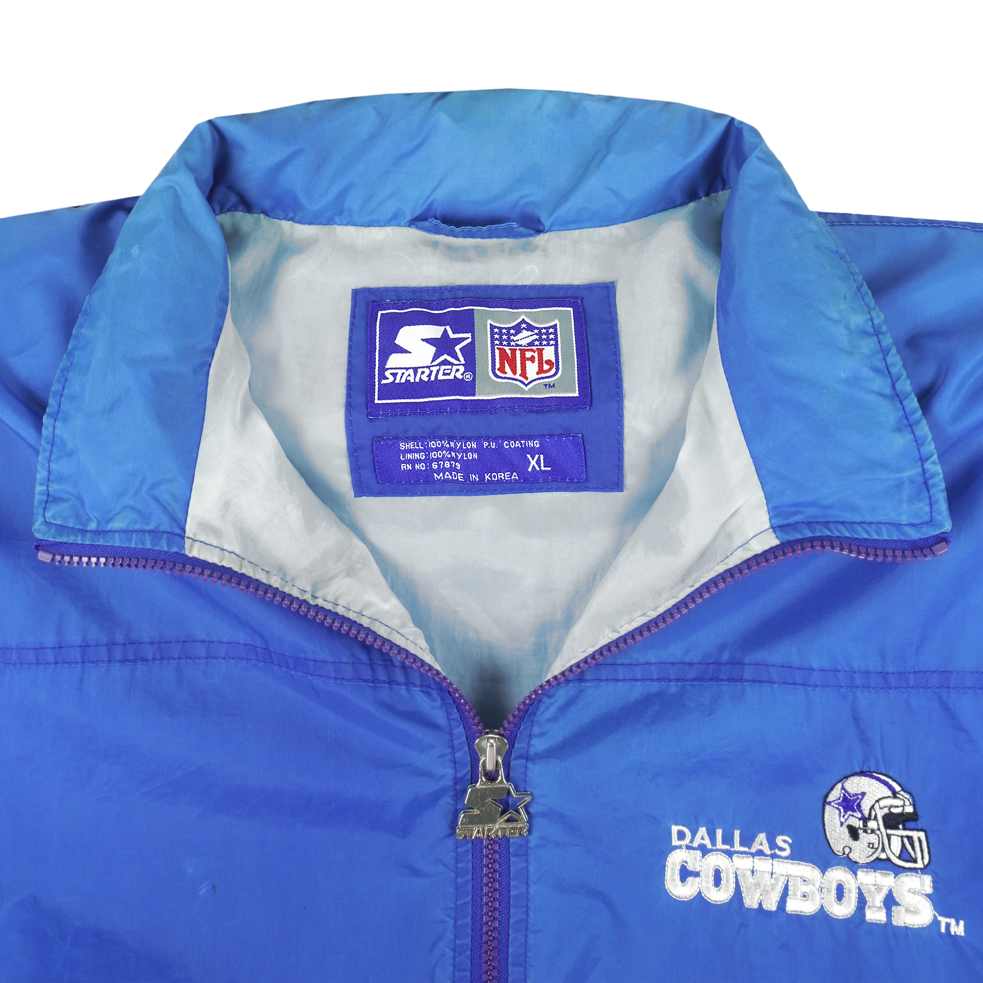 dallas cowboys starter jacket xl