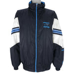 NFL (Pro Player) - Carolina Panthers Embroidered Jacket 1990s X-Large Vintage Retro Football