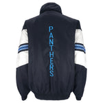 NFL (Pro Player) - Carolina Panthers Embroidered Jacket 1990s X-Large Vintage Retro Football
