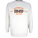 Vintage - Authentic M&Ms Brand Candy Sweatshirt 1990s Medium