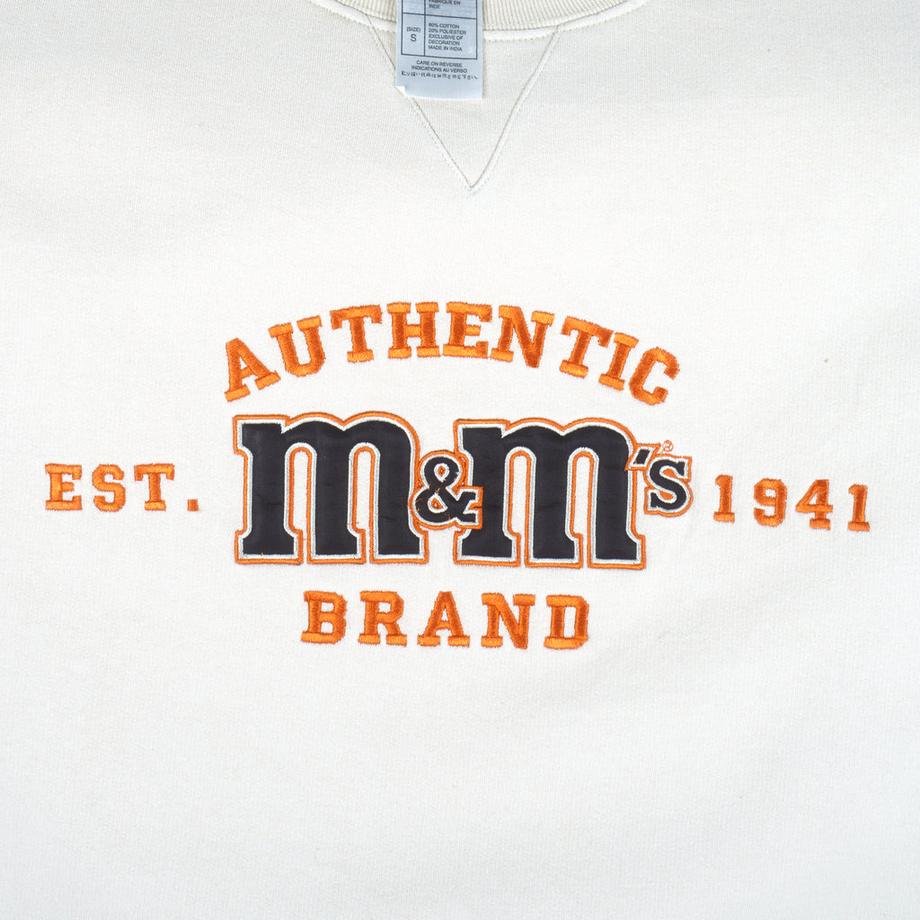 Vintage - M&Ms Brand Candy Since 1941 Sweatshirt 1990s Small Vintage Retro