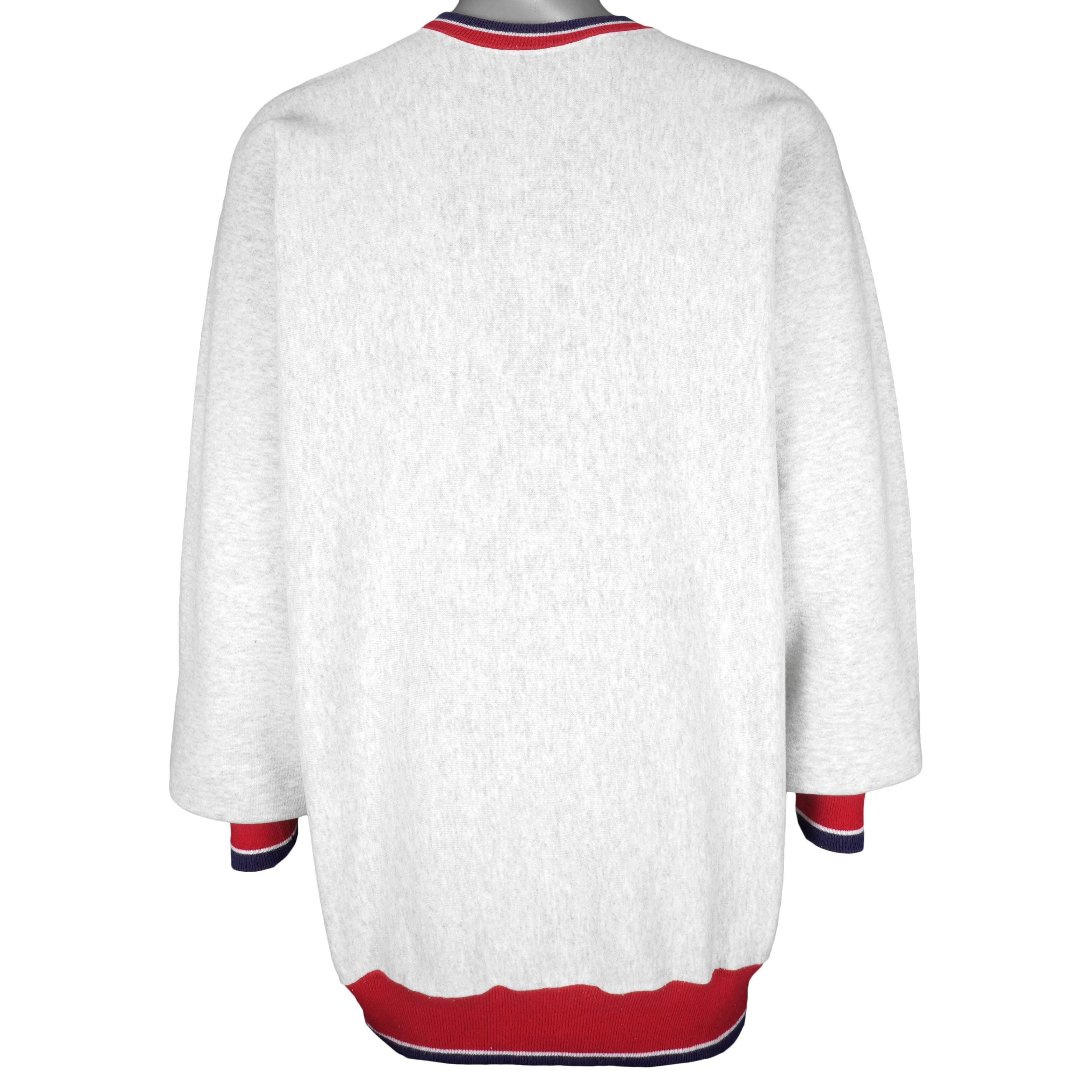 Vintage - Polaris Snowmobile Crew Neck Sweatshirt 1990s X-Large Vintage Retro