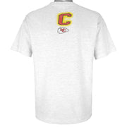 NFL - Kansas City Chiefs Big Logo T-Shirt 1990s Medium Vintage Retro Football