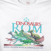 Vintage - Dinosaurs, Royal Ontario Museum T-Shirt 1990s Large Vintage Retro