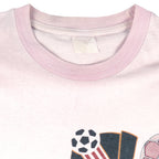 Vintage - Lets Go, France World Cup Football T-Shirt 1998 Large Vintage Retro Football