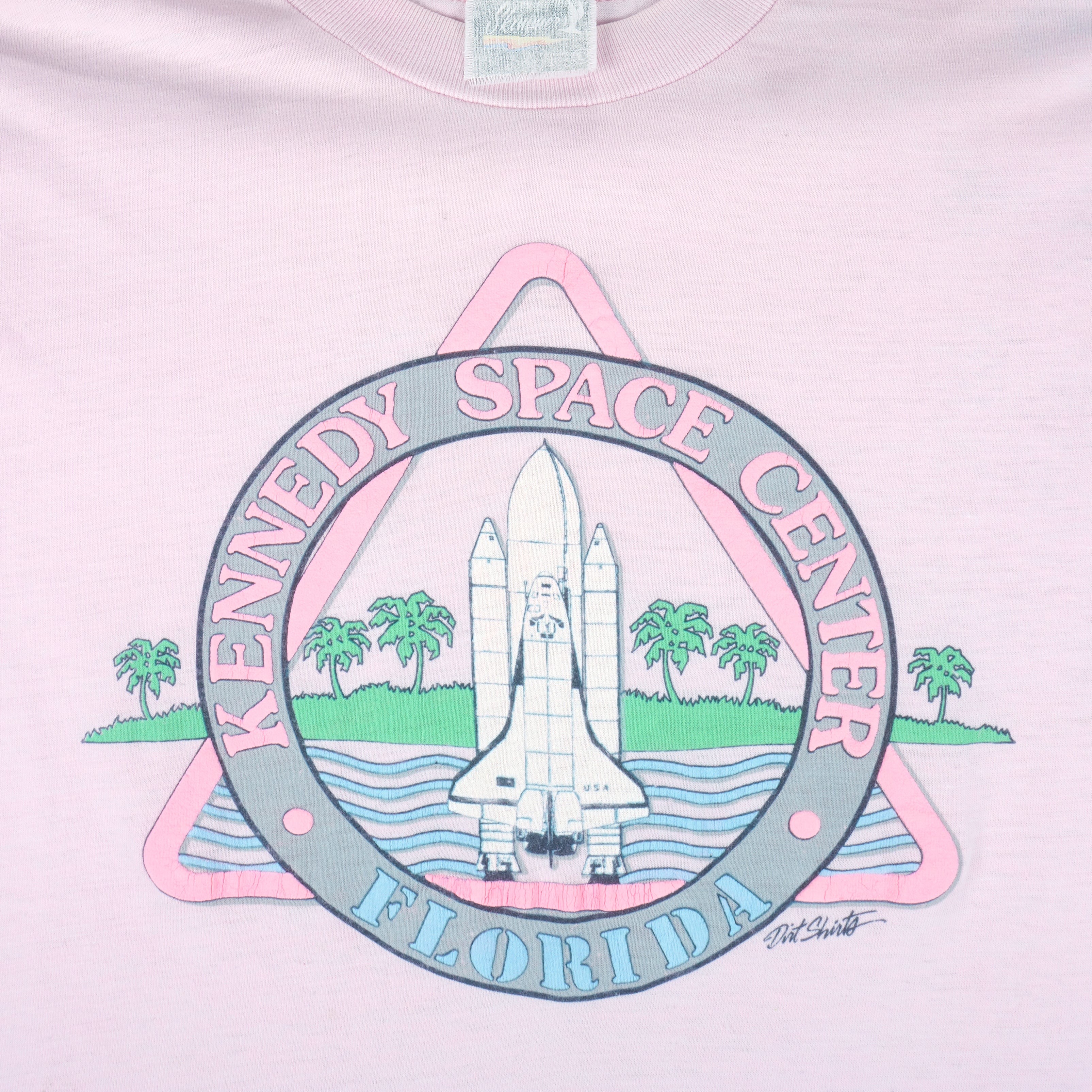 Vintage - Kennedy Space Center, Florida T-Shirt 1990s Large Vintage Retro