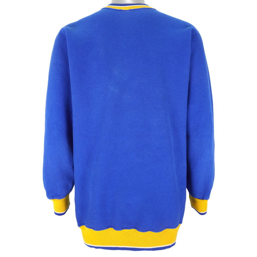 NFL (Legends) - St. Louis Rams Embroidered Crew Neck Sweatshirt 1990s X-Large Vintage Retro Football