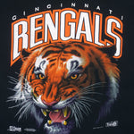NFL (Salem) - Cincinnati Bengals Animal Series Single Stitch T-Shirt 1992 Large Vintage Retro Football