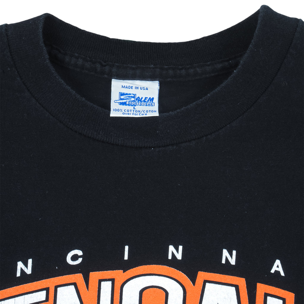 NFL (Salem) - Cincinnati Bengals Animal Series Single Stitch T-Shirt 1992 Large Vintage Retro Football