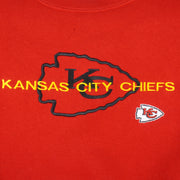 NFL (Logo Athletic) - Kansas City Chiefs Embroidered Sweatshirt 1990s XX-Large Vintage Retro Football
