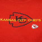 NFL (Logo Athletic) - Kansas City Chiefs Embroidered Sweatshirt 1990s XX-Large Vintage Retro Football