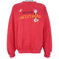 NFL (Logo Athletic) - Red Kansas City Chiefs Crew Neck Sweatshirt 1990s X-Large Vintage Retro Football