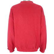 NFL (Logo Athletic) - Red Kansas City Chiefs Crew Neck Sweatshirt 1990s X-Large Vintage Retro Football