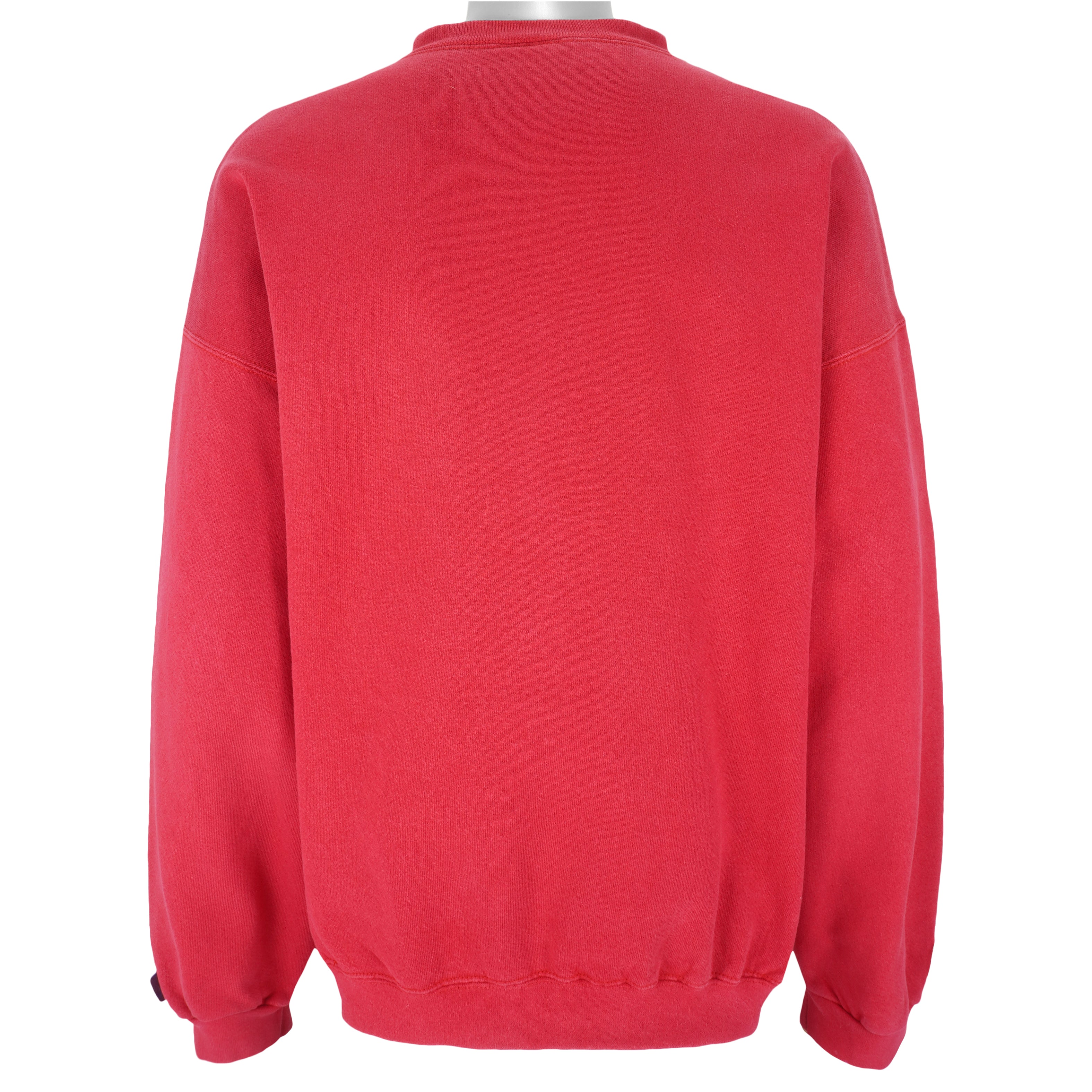 NFL (Logo Athletic) - Red Kansas City Chiefs Crew Neck Sweatshirt 1990s X-Large Vintage Retro Football