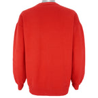 NFL (Nutmeg) - San Francisco 49ers Crew Neck Sweatshirt 1990s X-Large Vintage Retro Football
