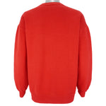 NFL (Nutmeg) - San Francisco 49ers Crew Neck Sweatshirt 1990s X-Large Vintage Retro Football