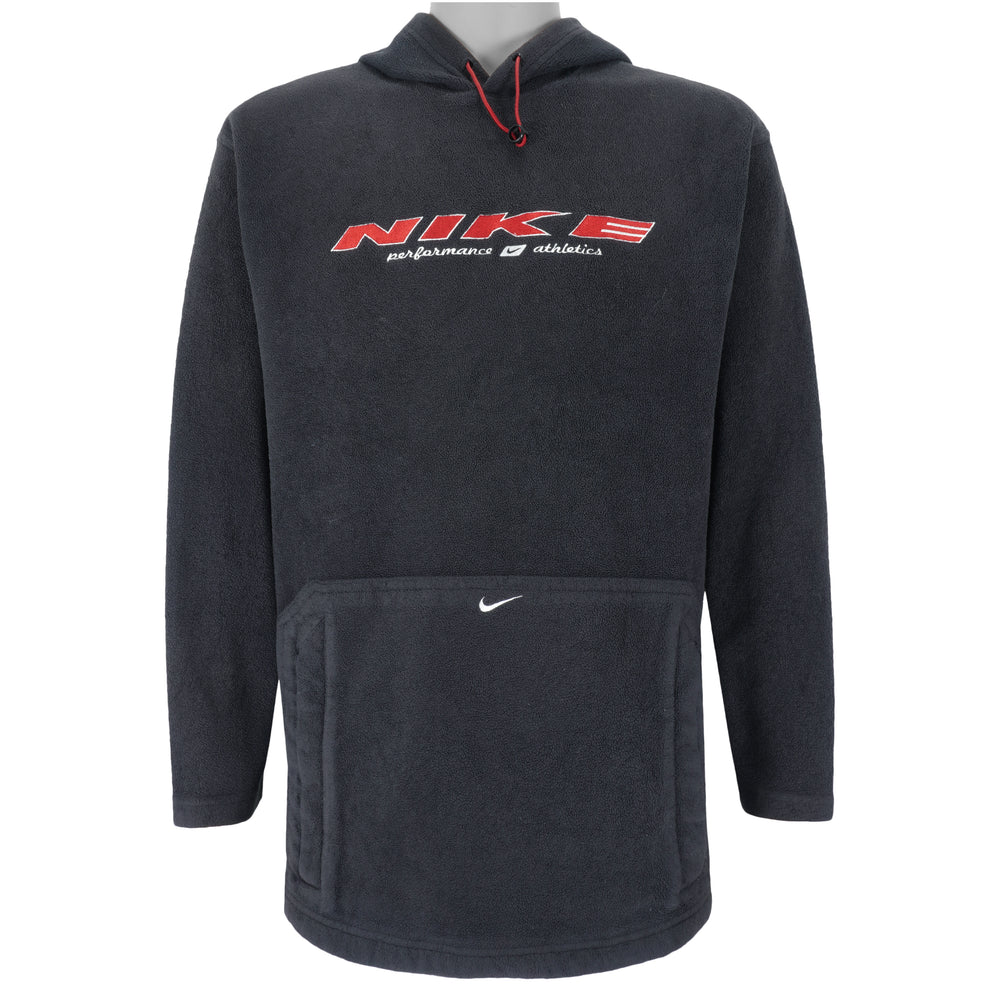 Nike - Performance Athletics Hooded Sweatshirt 2000s Medium Vintage Retro