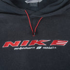 Nike - Performance Athletics Hooded Sweatshirt 2000s Medium Vintage Retro