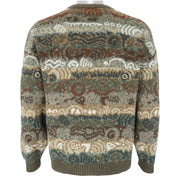 Vintage (Supermaglia) - Stripes Crew Neck Knit Sweater 1990s Large Vintage Retro