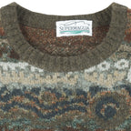 Vintage (Supermaglia) - Stripes Crew Neck Knit Sweater 1990s Large Vintage Retro