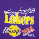 NBA (Trench) - Los Angeles Lakers T-Shirt 1990s XX-Large Vintage Retro Basketball