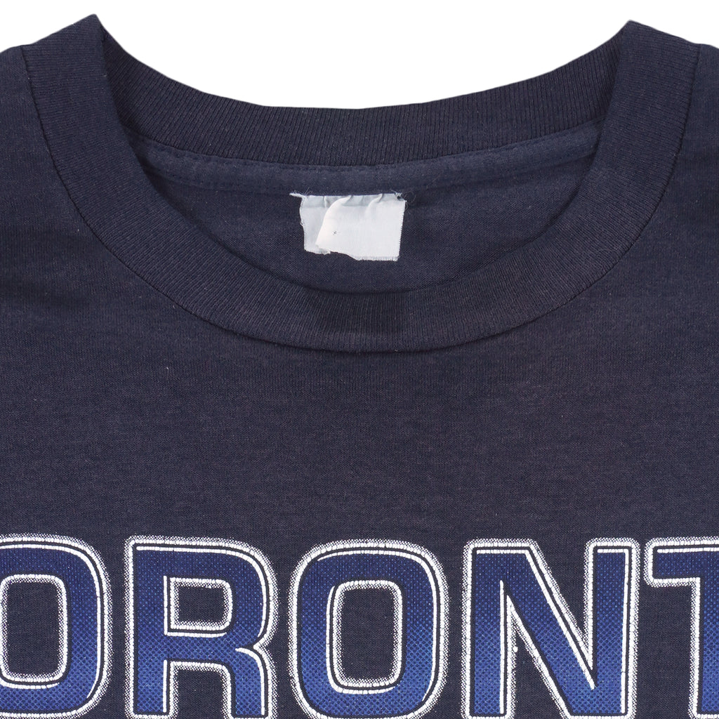 NHL - Black Toronto Maple Leafs T-Shirt 1990s Large Vintage Retro Hockey