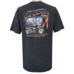 Harley Davidson - New Orleans, Louisiana T-Shirt 1990s X-Large