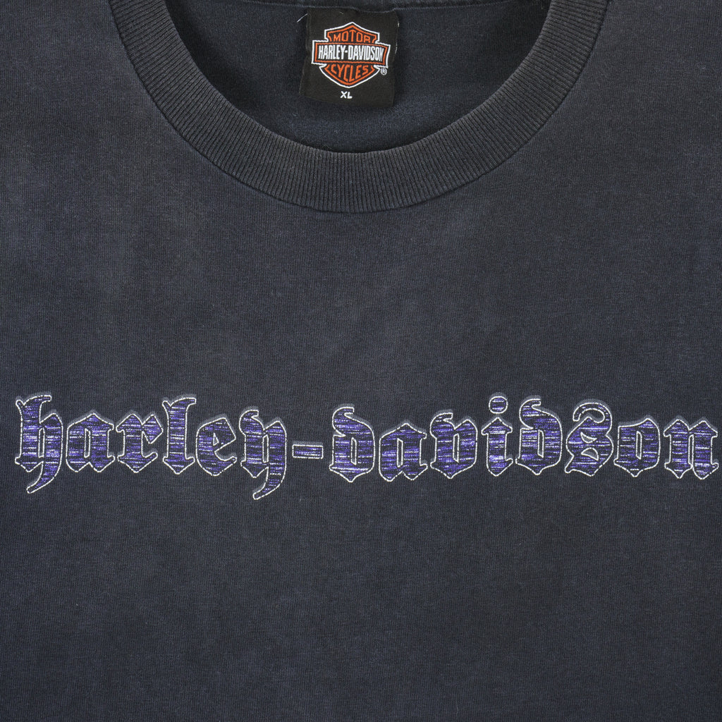 Harley Davidson - New Orleans, Louisiana T-Shirt 1990s X-Large Vintage Retro