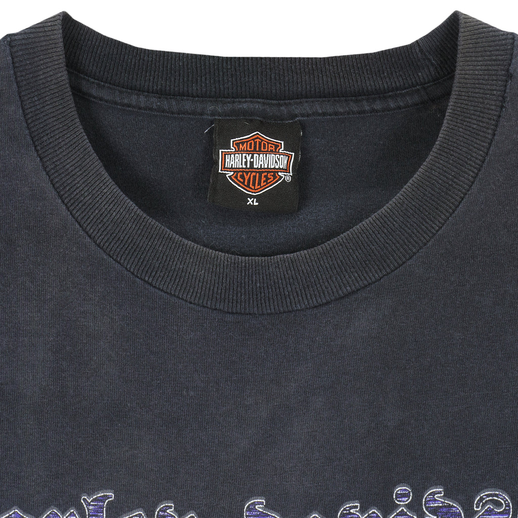 Harley Davidson - New Orleans, Louisiana T-Shirt 1990s X-Large Vintage Retro