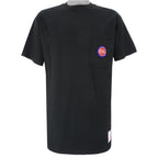 NBA (Nutmeg) - Black Detroit Pistons T-Shirt 1990s X-Large Vintage Retro Basketball